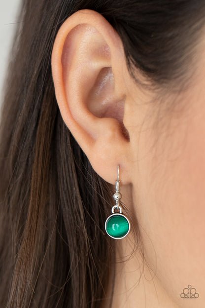 Inner Illumination - green - Paparazzi necklace