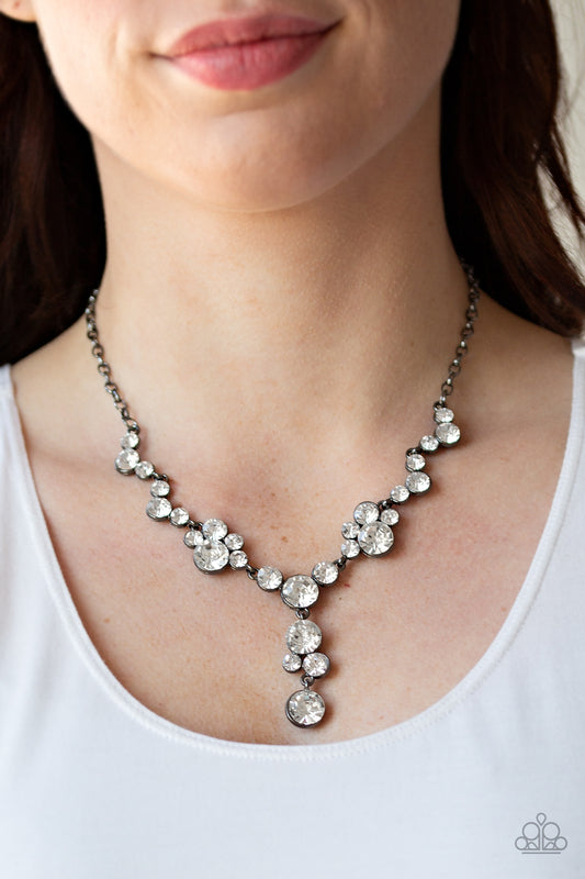 Inner Light - black - Paparazzi necklace