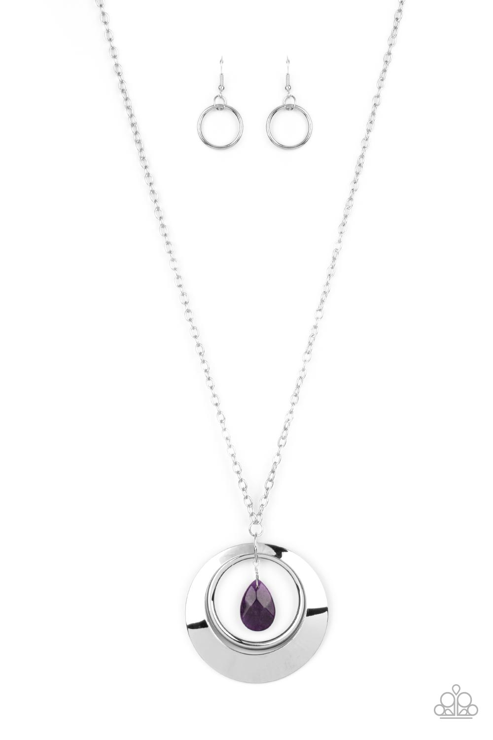 Inner Tranquility - purple - Paparazzi necklace