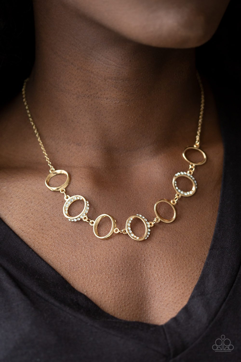Inner Beauty-gold-Paparazzi necklace