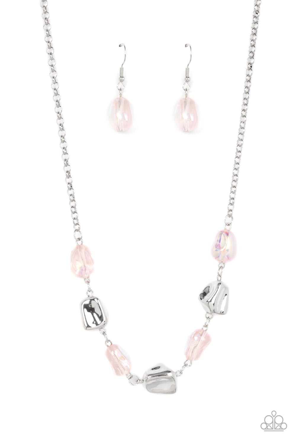 Inspirational Iridescence - pink - Paparazzi necklace