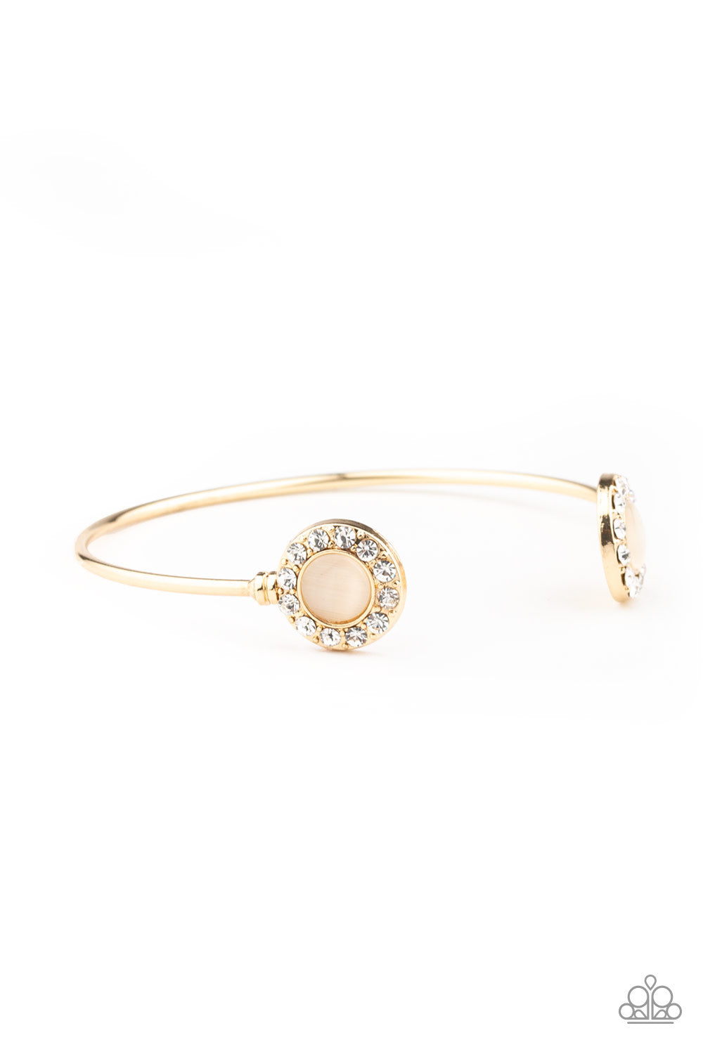 Instant Illumination - gold - Paparazzi bracelet