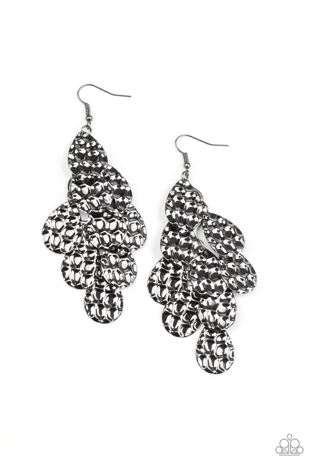 Instant Incandescence - black - Paparazzi earrings