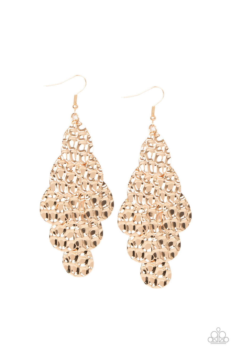Instant Incandescence - gold - Paparazzi earrings