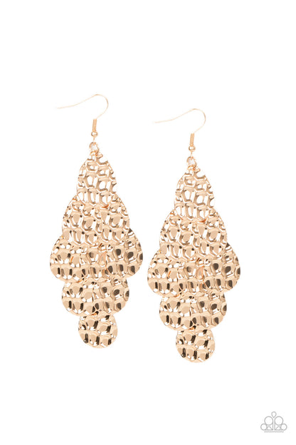 Instant Incandescence - gold - Paparazzi earrings