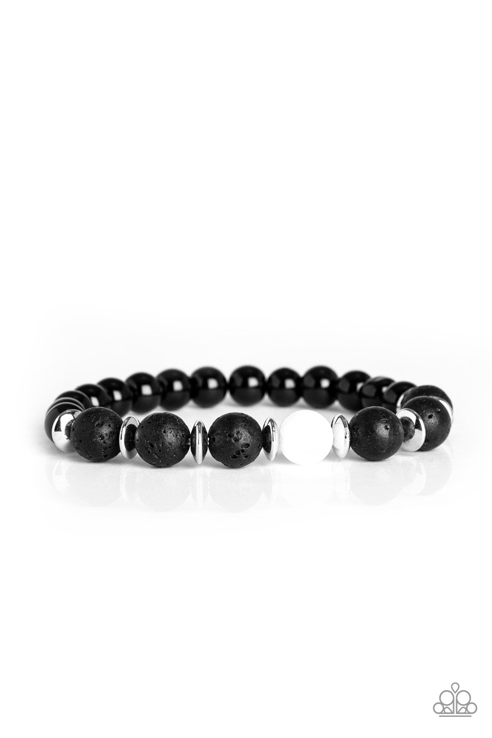 Intent - white - Paparazzi bracelet