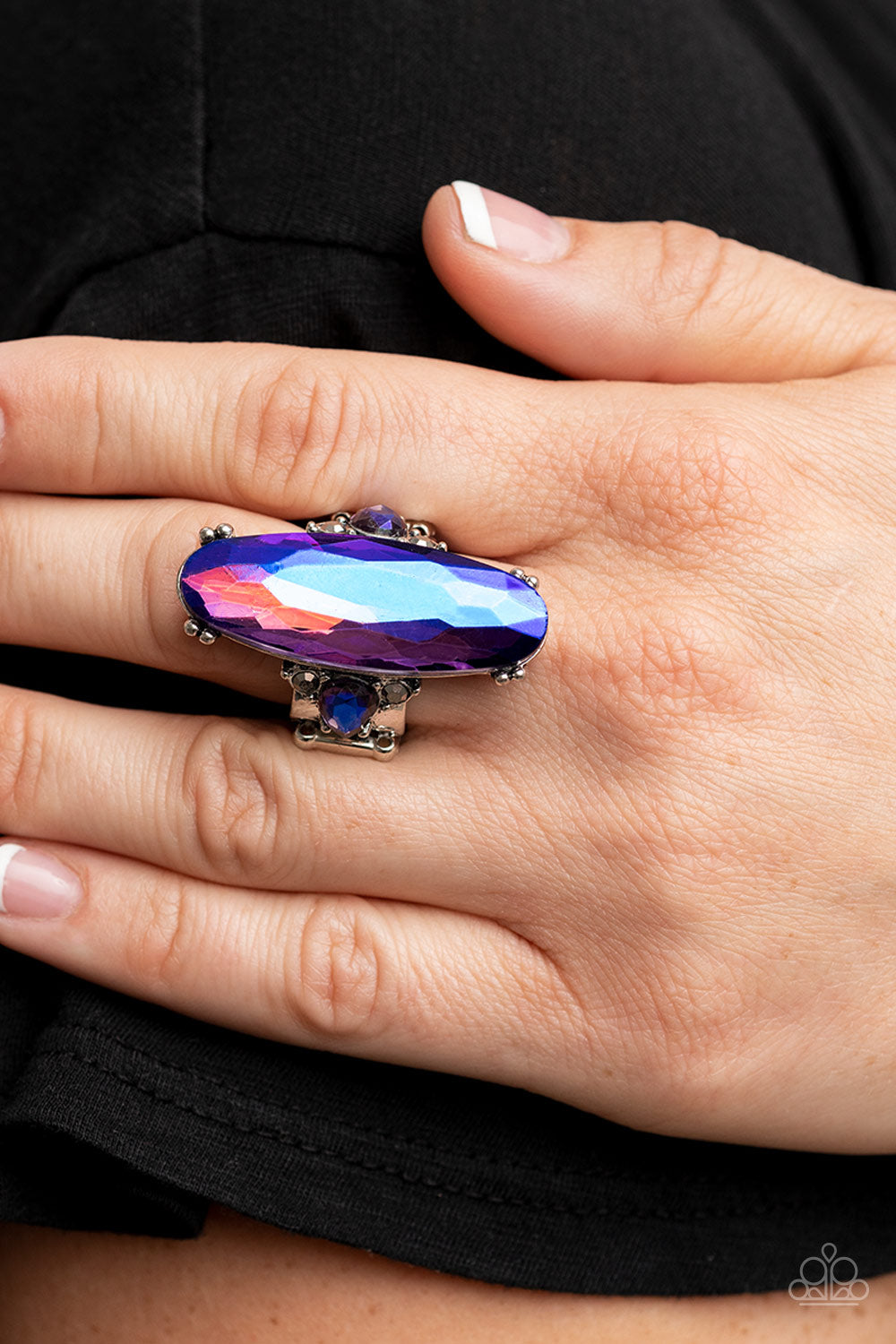 Interdimensional Ring Interdimensional Dimension - blue - Paparazzi ring – JewelryBlingThing