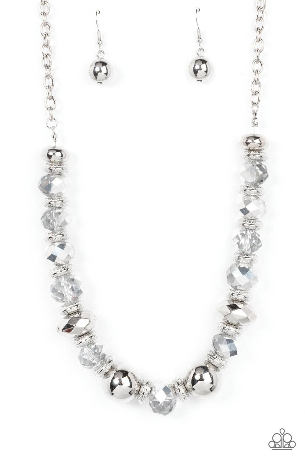 Interstellar Influencer - silver - Paparazzi necklace