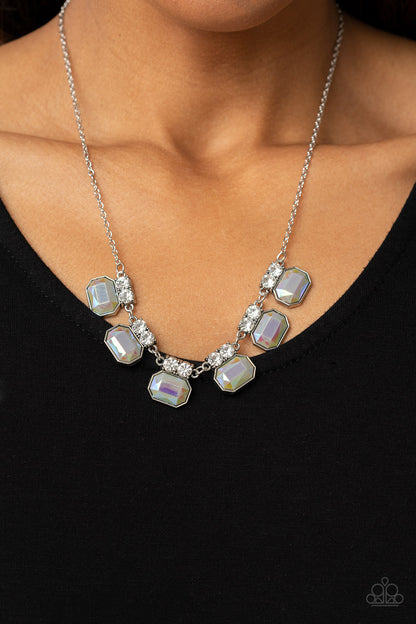 Interstellar Inspiration - silver - Paparazzi necklace