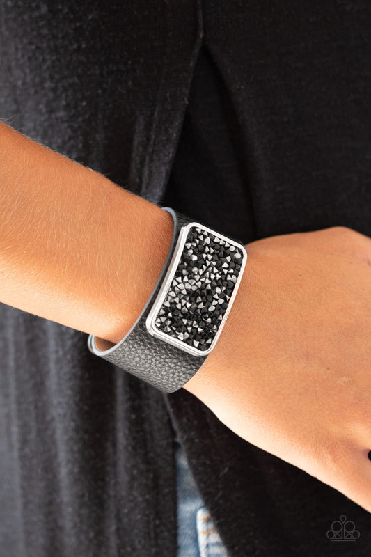 Interstellar Shimmer - black - Paparazzi bracelet