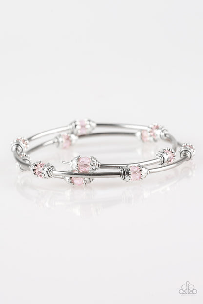 Into Infinity - pink - Paparazzi bracelet