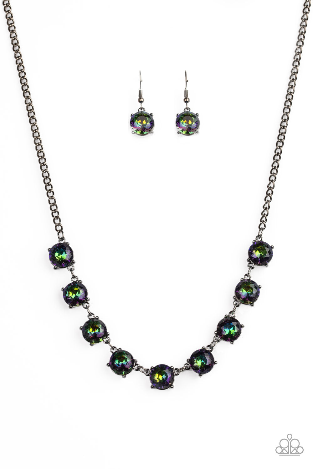 Iridescent Icing - multi - Paparazzi necklace