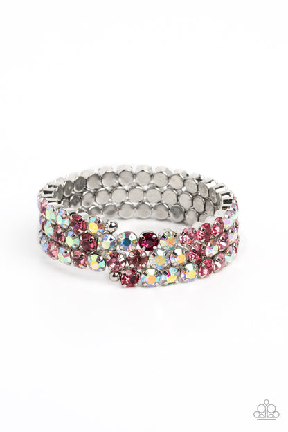 Iridescent Incantation - pink - Paparazzi bracelet – JewelryBlingThing