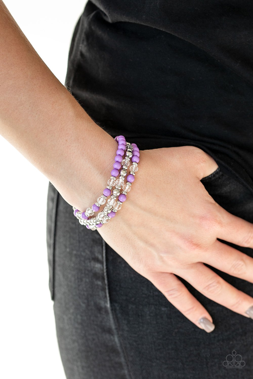 Irresistibly Irresistible - purple - Paparazzi bracelet