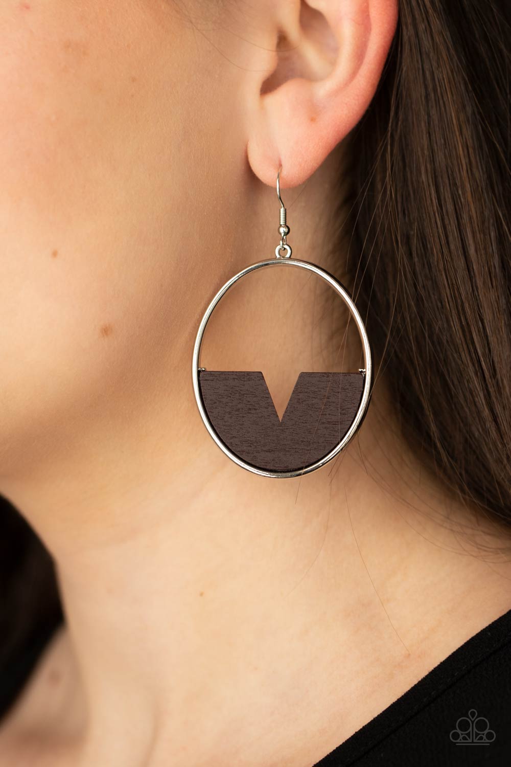 Island Breeze - brown - Paparazzi earrings