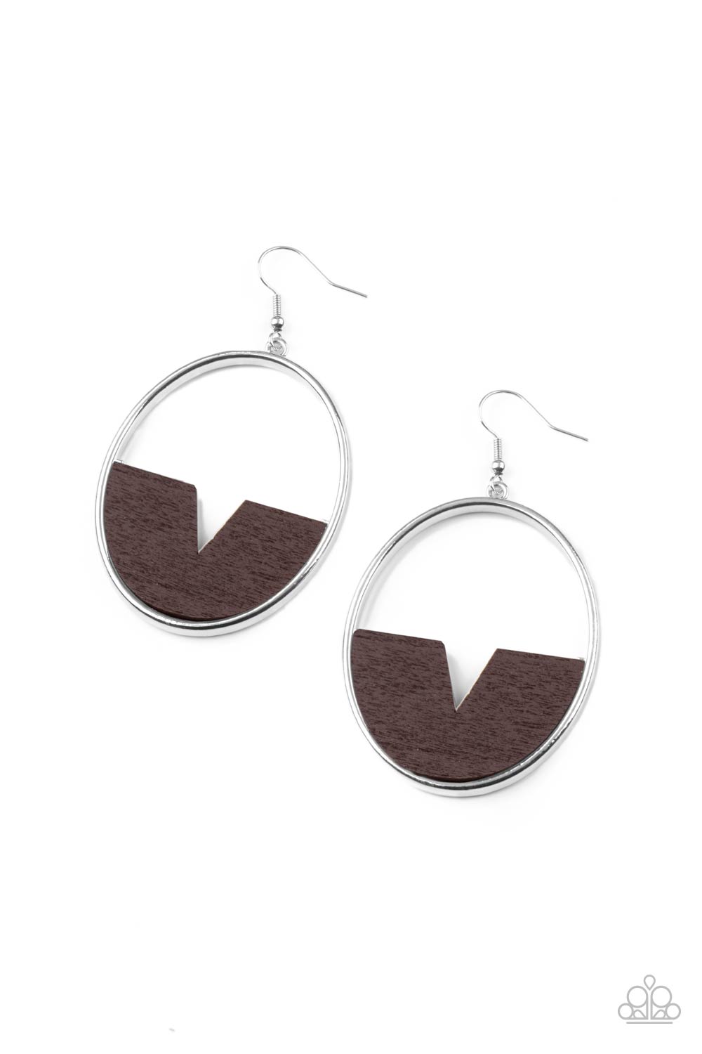 Island Breeze - brown - Paparazzi earrings