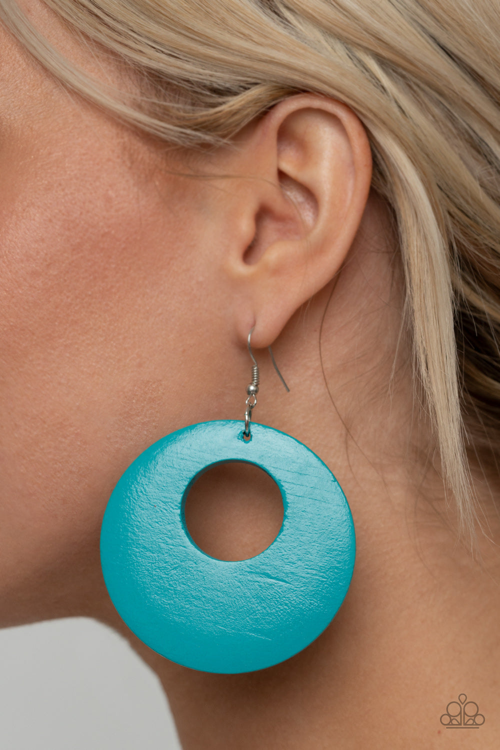 Island Hop - blue - Paparazzi earrings