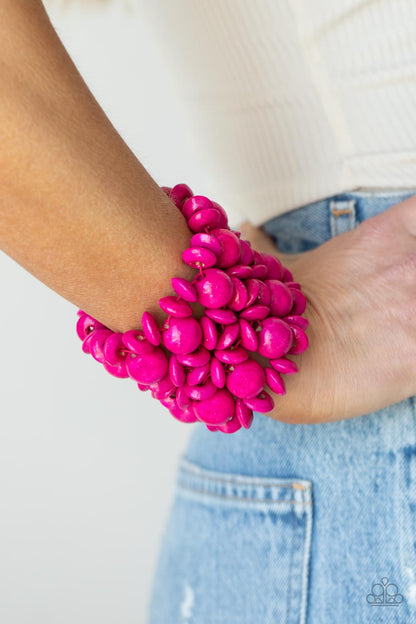 ​Island Mixer - pink - Paparazzi bracelet