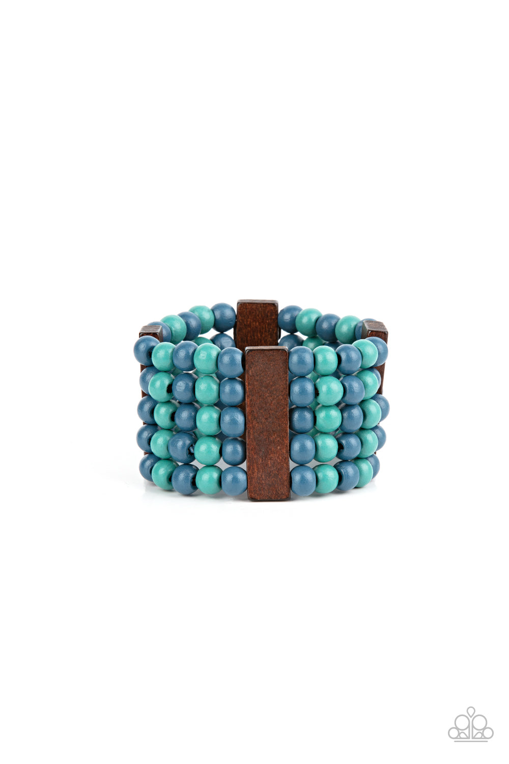Island Soul - blue - Paparazzi bracelet