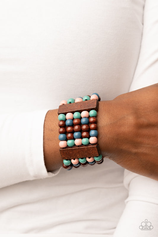 Island Soul - multi - Paparazzi bracelet