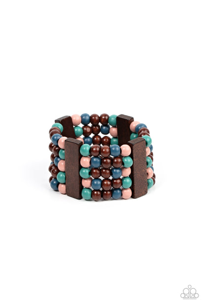 Island Soul - multi - Paparazzi bracelet