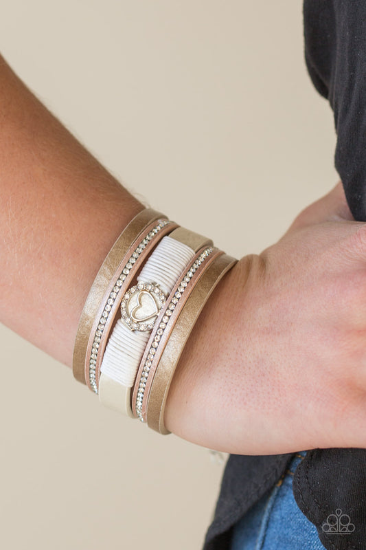 It Takes Heart - multi - Paparazzi bracelet