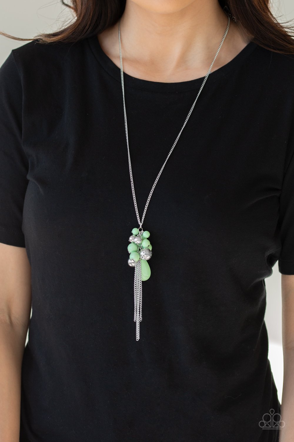 It's a Celebration-green-Paparazzi necklace