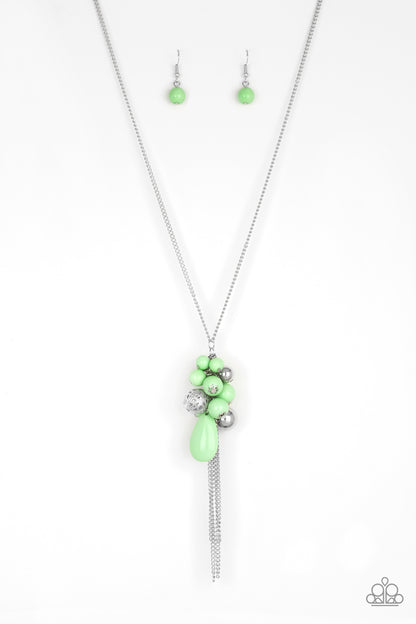 It's a Celebration - green - Paparazzi necklace