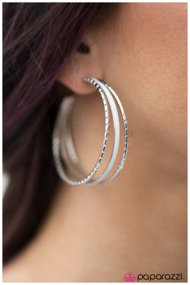 Its 5 O Clock Somewhere - White - Paparazzi earrings