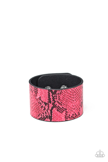 It's A Jungle Out There - pink - Paparazzi bracelet