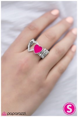 Ive HEART It All Before - Pink - Paparazzi ring