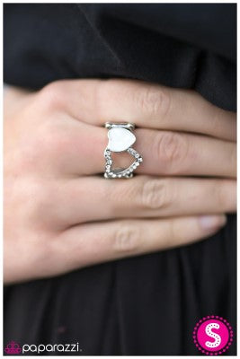 Ive HEART It All Before - White - Paparazzi ring