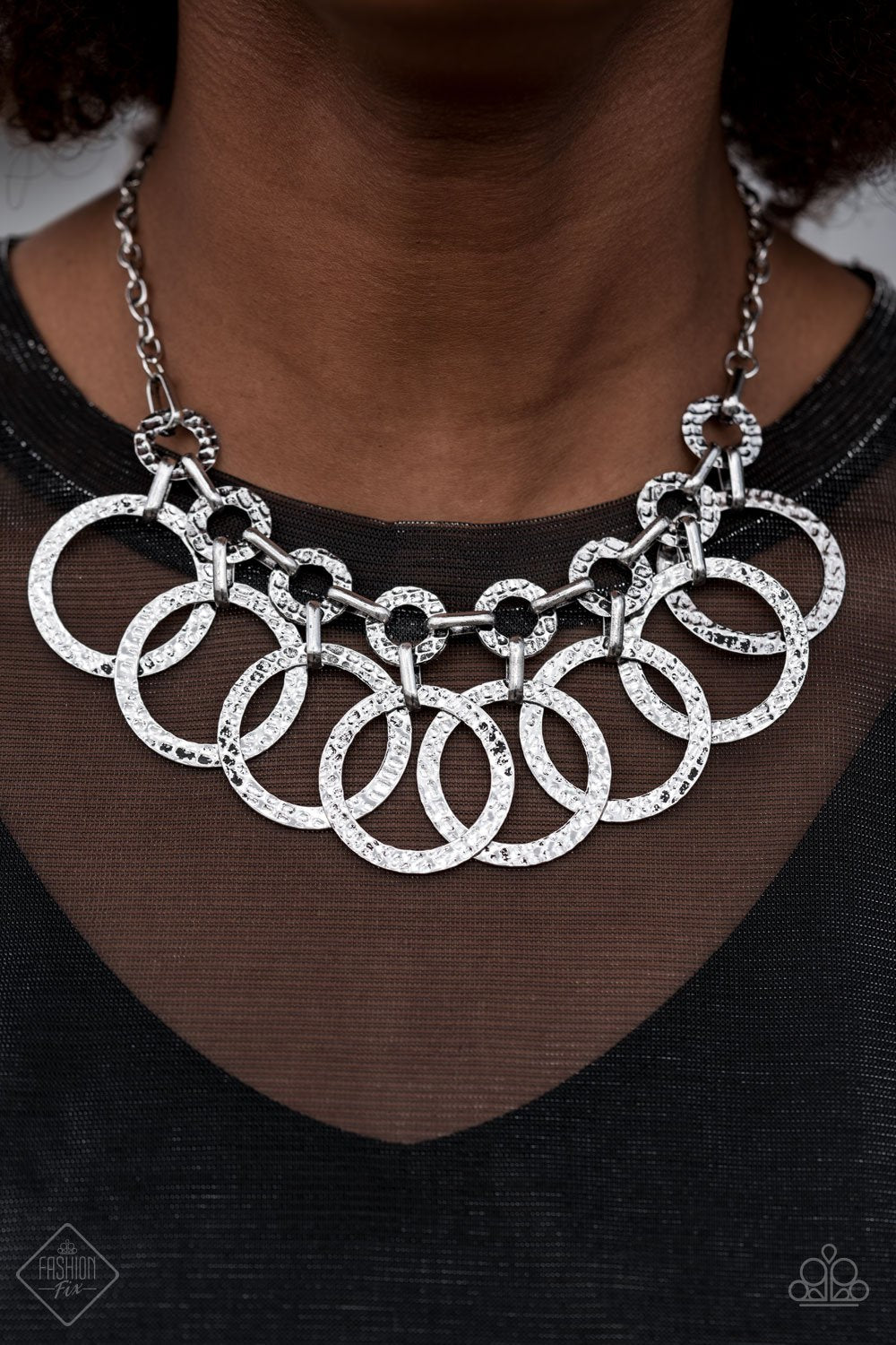 Jammin' Jungle - silver - Paparazzi necklace