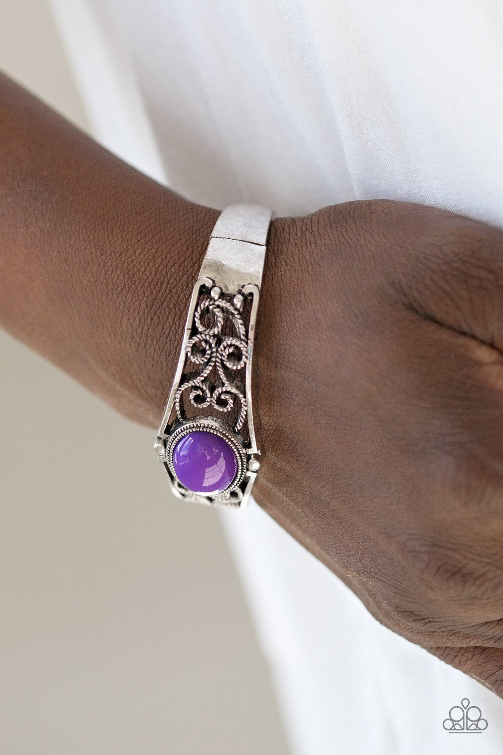 Joyful Journeys - purple - Paparazzi bracelet