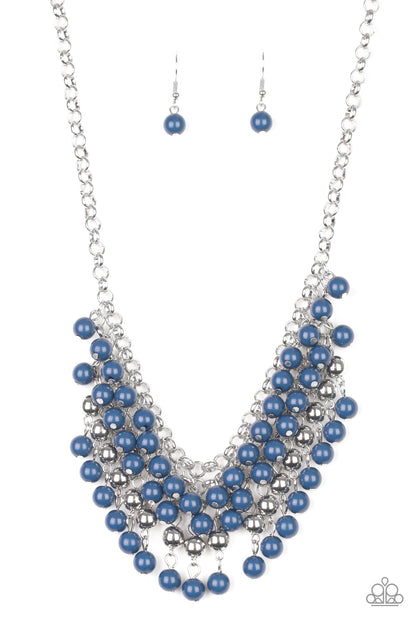 Jubilant Jingle - blue - Paparazzi necklace