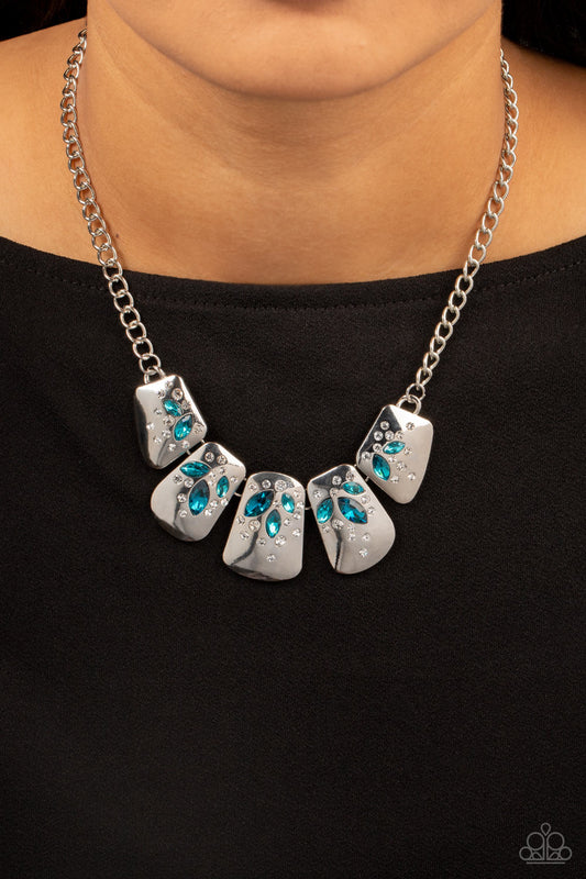 Jubilee Jingle - blue - Paparazzi necklace