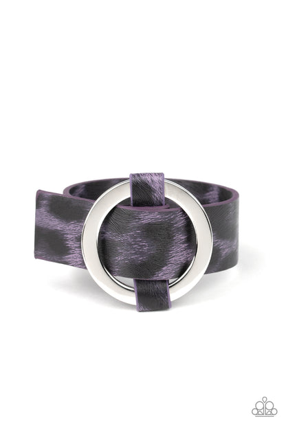 Jungle Cat Couture - purple - Paparazzi bracelet