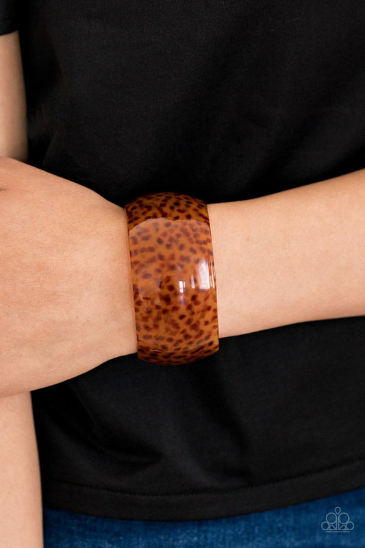 Jungle Cruise-brown-Paparazzi bracelet