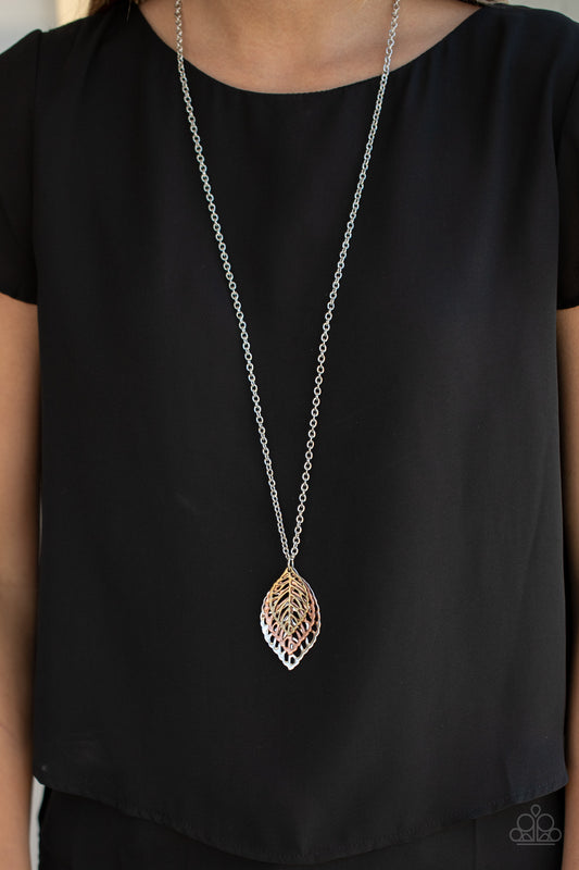 Just Be-LEAF - multi - Paparazzi necklace