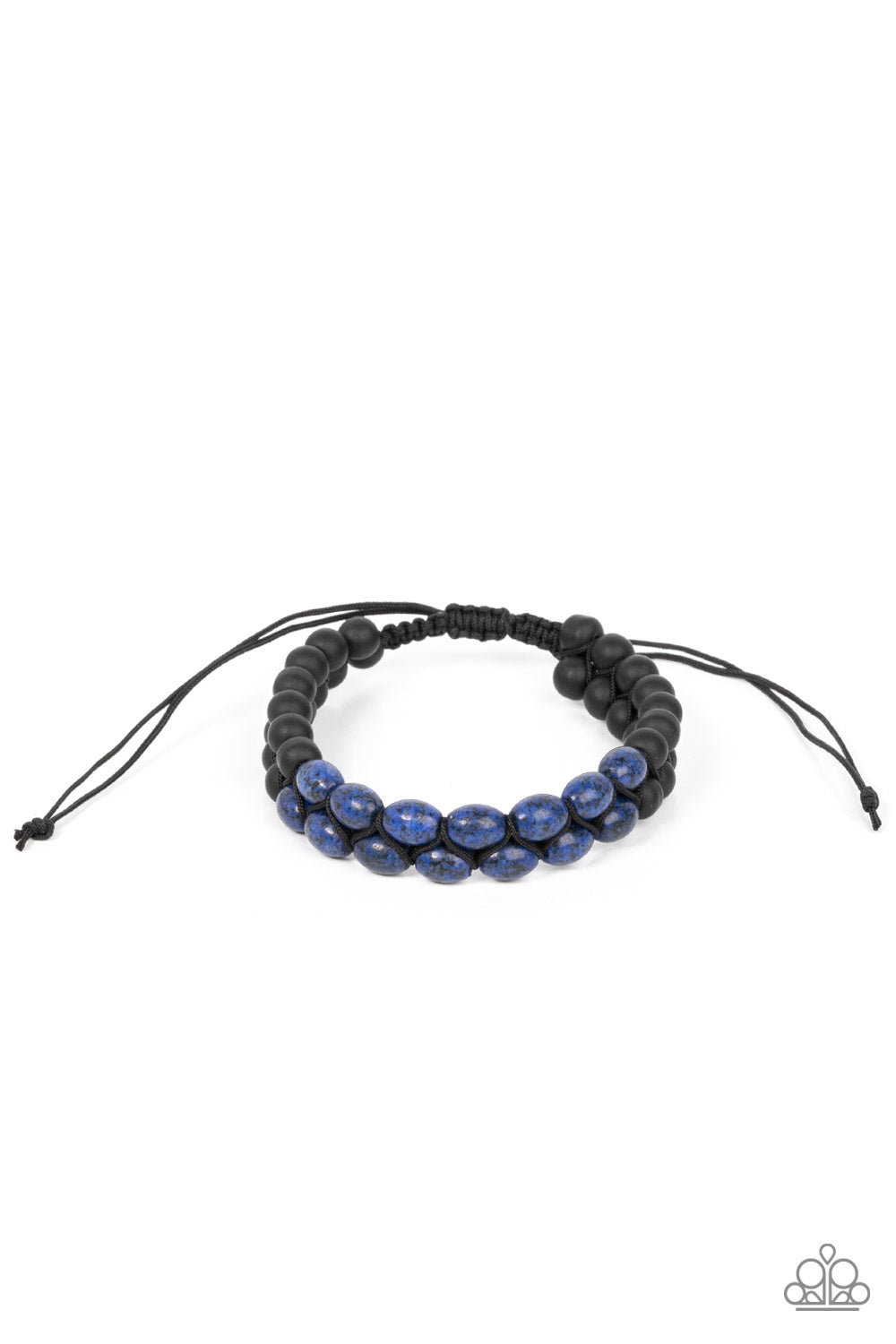 Just Play Cool - blue - Paparazzi MENS bracelet