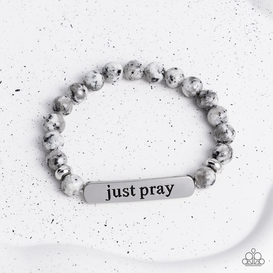 Just Pray - silver - Paparazzi bracelet