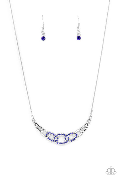 KNOT In Love - blue - Paparazzi necklace