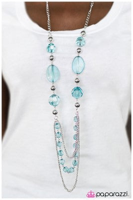 Keep Dreamin - blue - Paparazzi necklace