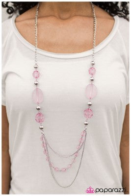 Keep Dreamin - Pink - Paparazzi necklace