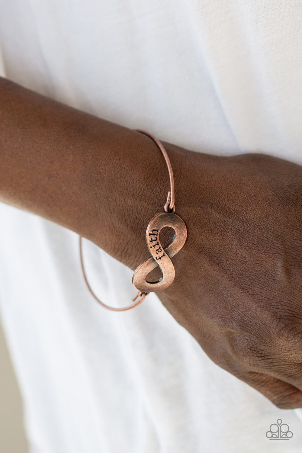 Keep the Faith - copper - Paparazzi bracelet