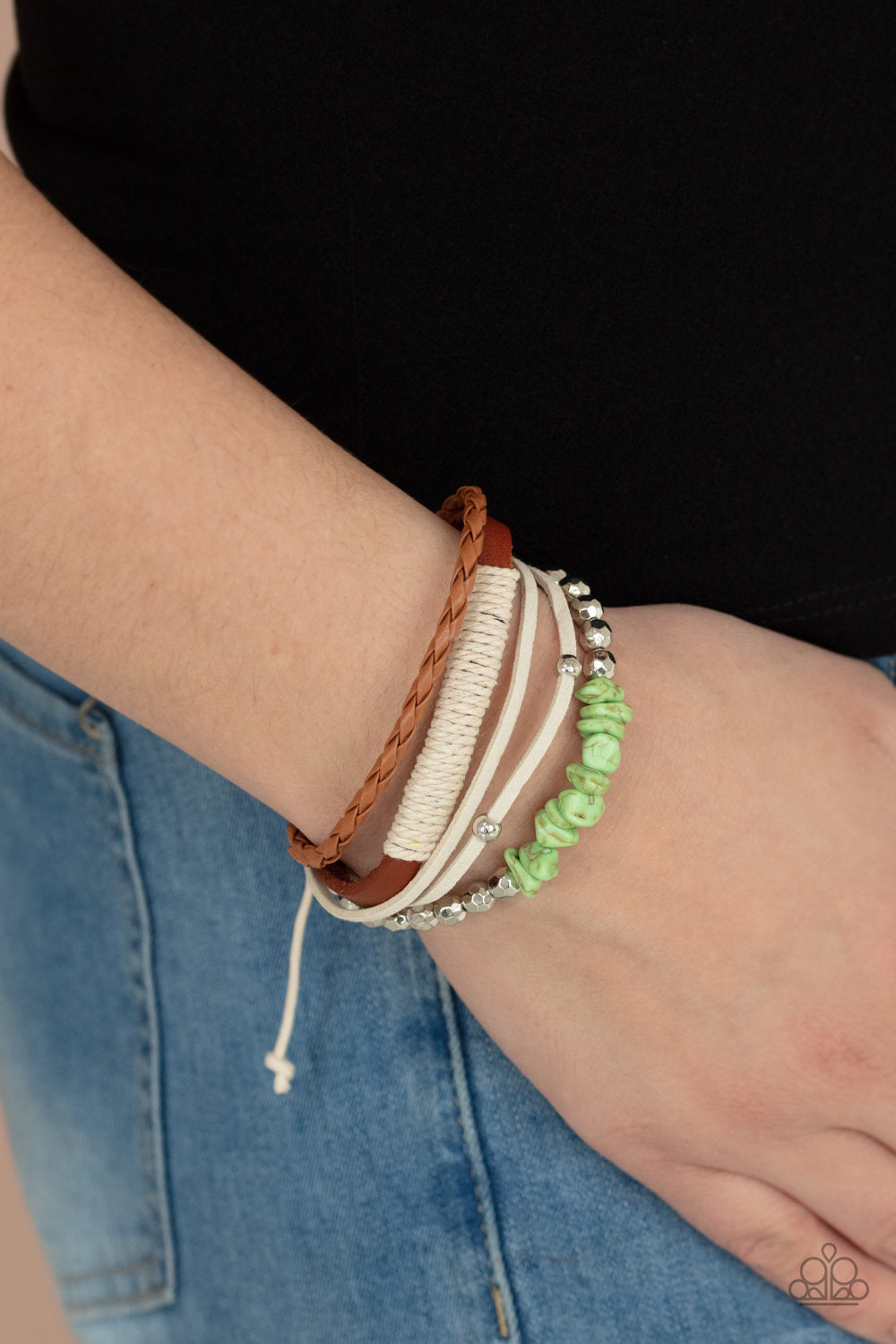 Keep At ROAM Temperature - green - Paparazzi bracelet