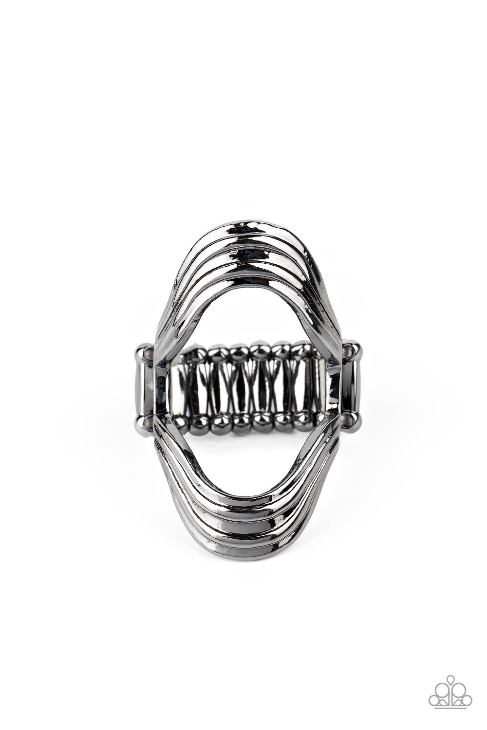 Keep An Open Mind - black - Paparazzi ring