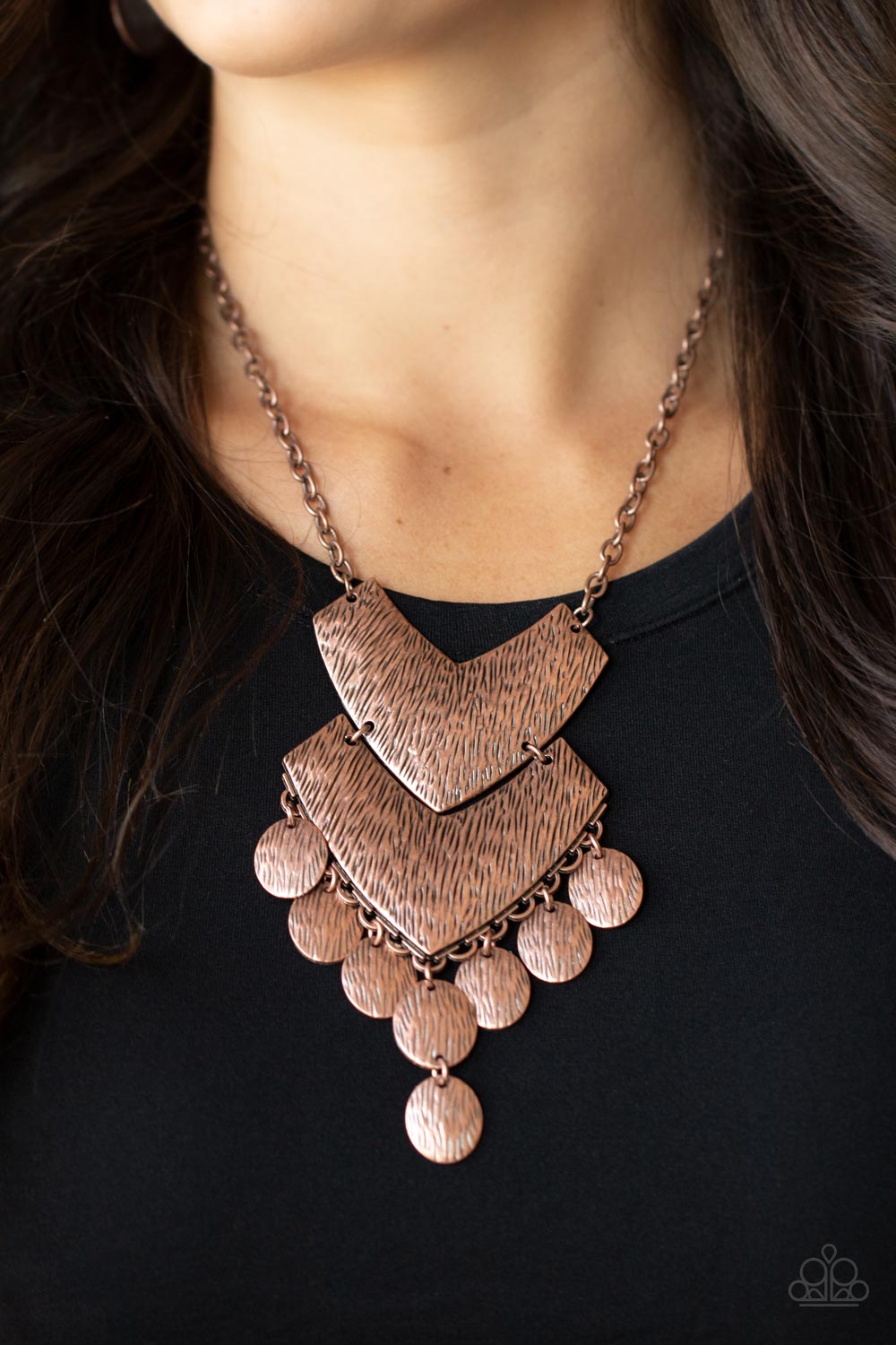 Keys to the ANIMAL Kingdom - copper - Paparazzi necklace