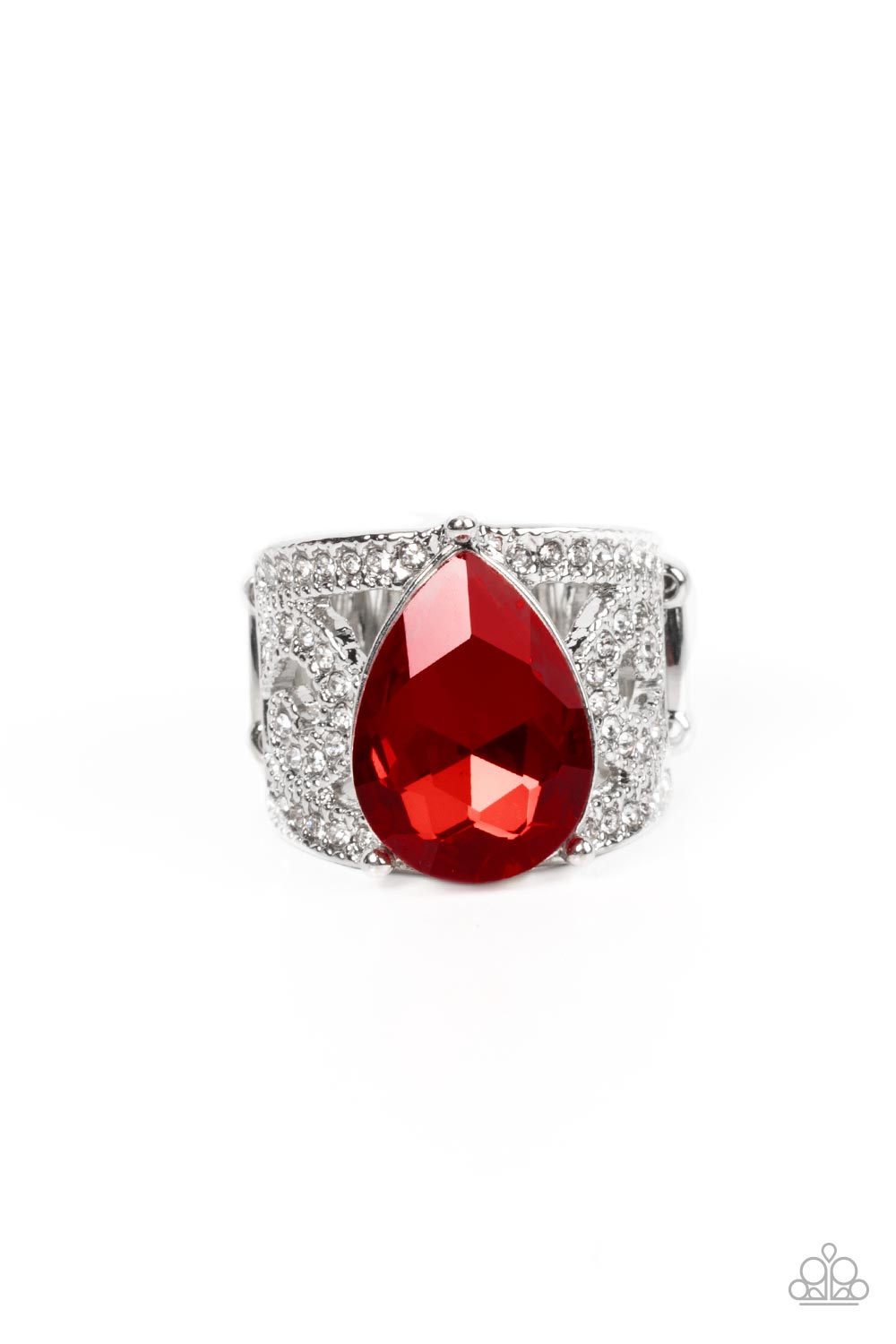 Kinda a Big Deal - red - Paparazzi ring