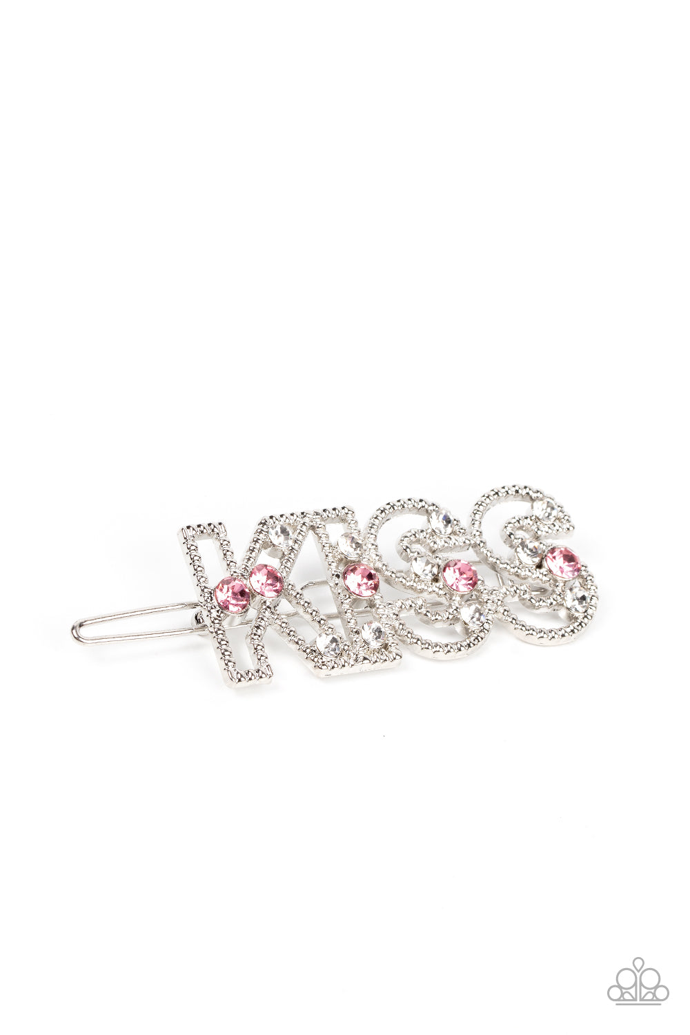 Kiss Bliss - pink - Paparazzi hair clip